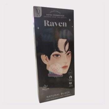 Kota Cosmetics Hair Color Cream Raven Natural Black
