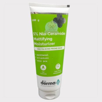 The Derma Co 5% Nia-Ceramide Mattifying Moisturizer Oily & Acne Prone Skin 100g