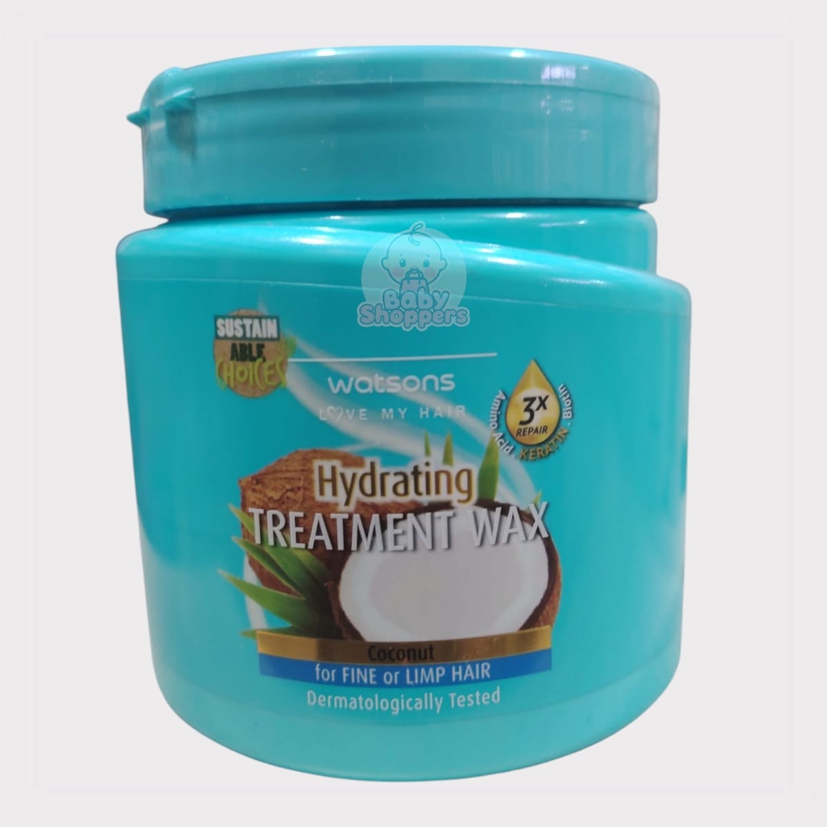 Watsons Coconut Hydrating Treatment Wax for Fine or Limp Hair 500ml Watsons Coconut Hydrating Treatment Wax for Fine or Limp Hair 500ml Watsons Coconut Hydrating Treatment Wax for Fine or Limp Hair 500ml