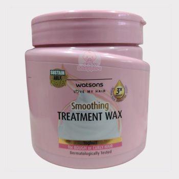 Watsons Yoghurt Smoothing Treatment Wax for Rough or Curly Hair 500ml