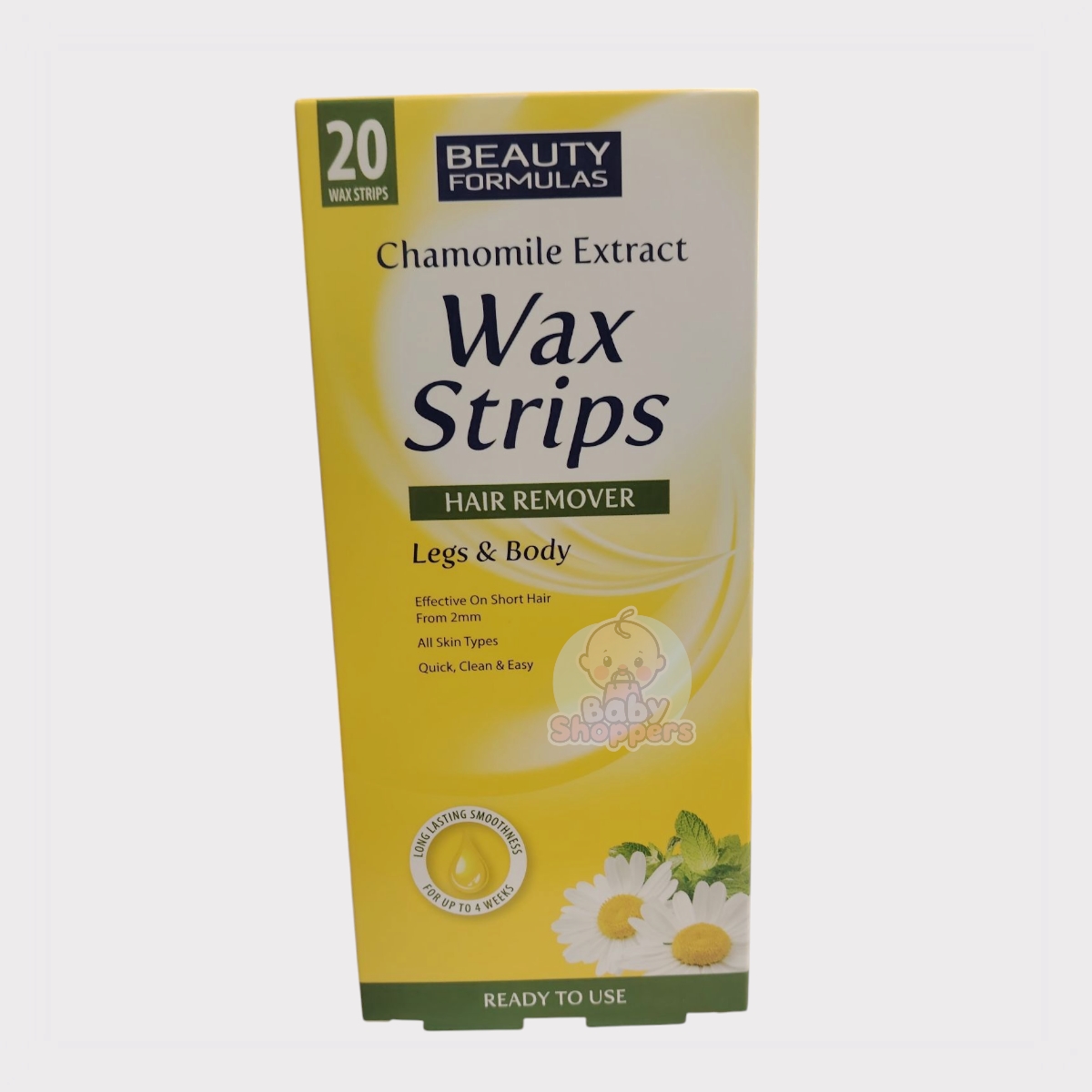 Beauty Formulas Chamomile Extract Hair Remover Legs & Body 20 Wax Strips Beauty Formulas Chamomile Extract Hair Remover Legs Body 20 Wax Strips Beauty Formulas Chamomile Extract Hair Remover Legs & Body 20 Wax Strips