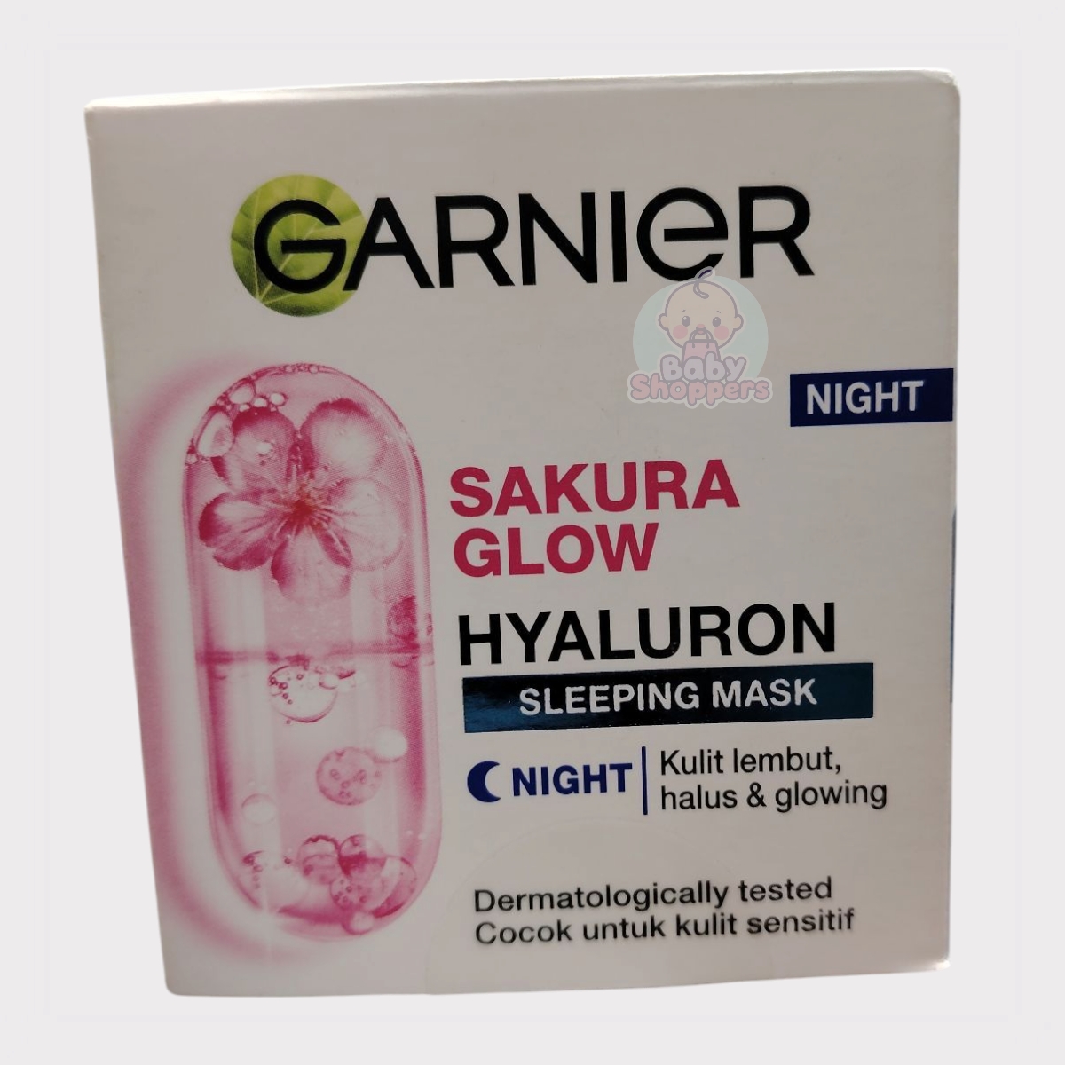 Garnier Sakura Glow Hyaluron Sleeping Mask Night Cream 50ml Garnier Sakura Glow Hyaluron Sleeping Mask Night Cream 50ml Garnier Sakura Glow Hyaluron Sleeping Mask Night Cream 50ml