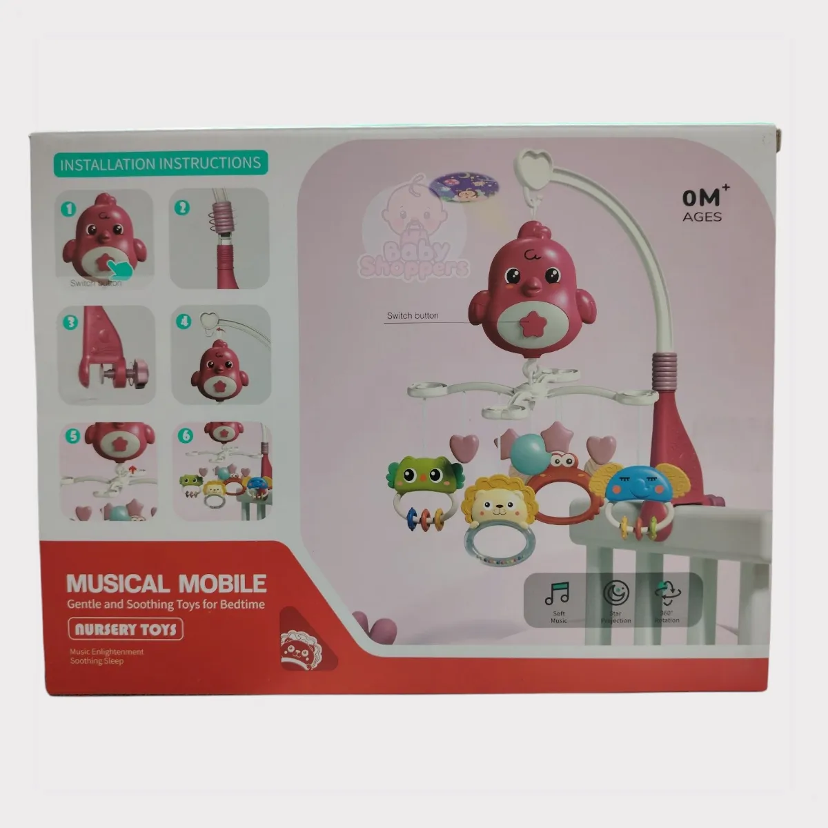 Bibi-Irn Musical Mobile Bed Bell 1