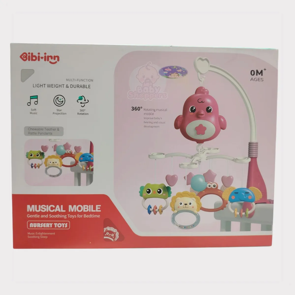 Bibi-Irn Musical Mobile Bed Bell Bibi Irn Musical Mobile Bed Bell Bibi-Irn Musical Mobile Bed Bell