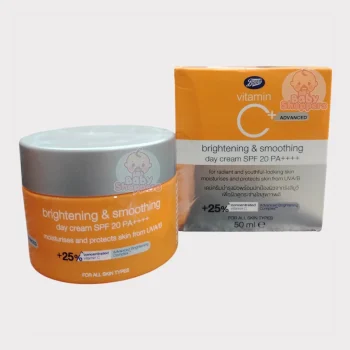 Boots Vitamin C Advanced Brightening & Smoothing Day Cream SPF 20 PA++++ 50ml