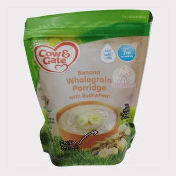 Cow & Gate Banana Wholegrain Porridge With Buckwheat From 7 Months 200g