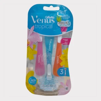 Gillette Venus Tropical Disposable for Women Razor 3 pcs