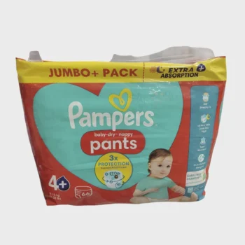 Pampers Baby Dry 4+ Nappy Pant 9-15kg 66pcs