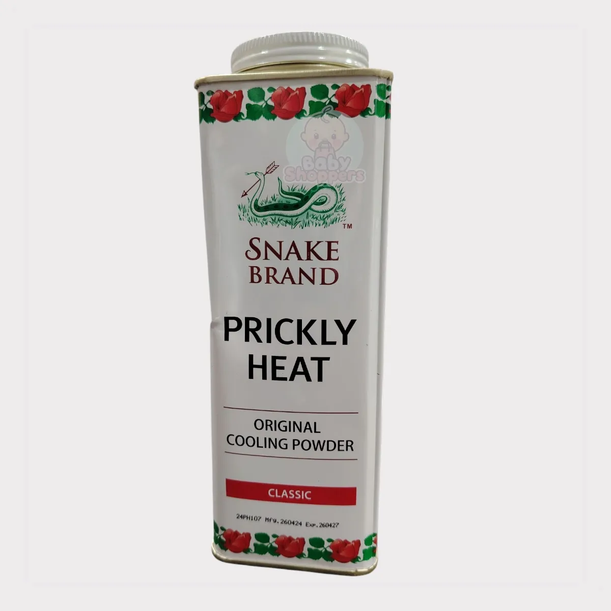 Snake Brand Pickly Heat Original Cooling Classic Powder 280g Snake Brand Pickly Heat Original Cooling Classic Powder 280g Snake Brand Pickly Heat Original Cooling Powder Classic 280g