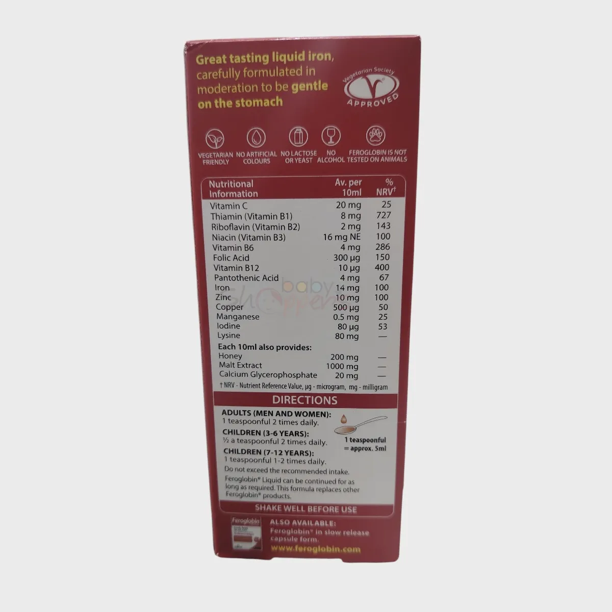 Vitabiotics Feroglobin Liquid- 200ml