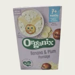 Organix Banana & Plum Porridge 7 Month+ 200g