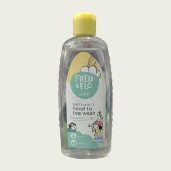 Tesco Fred & Flo Wish Wash Head To Toe Wash 500ml