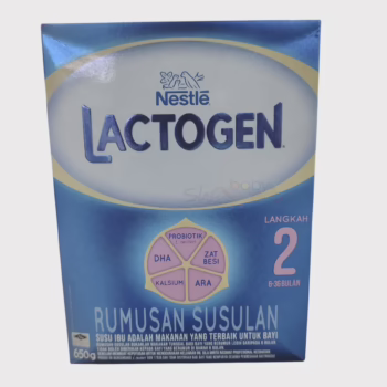 Nestle Lactogen Rumusan Susulan 2 Formula Milk (6-36M) 650g