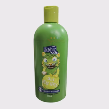 Suave Kids 3in1 Silly Apple Shampoo + Conditioner + Body Wash 350ml