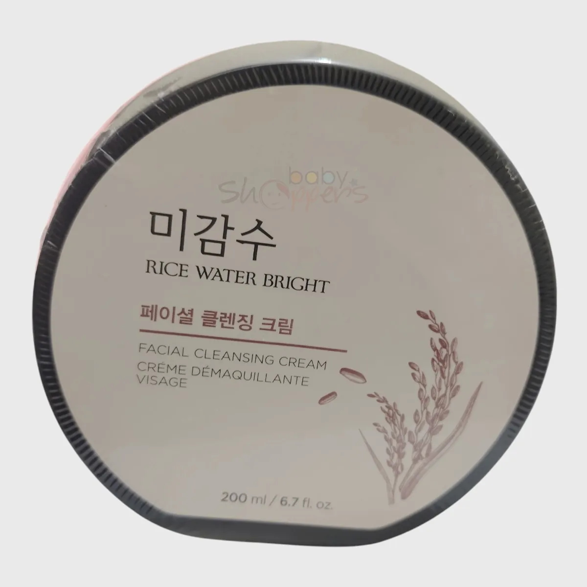 The Face Shop Rice Water Bright Facial Cleansing Cream 200ml The Face Shop Rice Water Bright Facial Cleansing Cream 200ml The Face Shop Rice Water Bright Facial Cleansing Cream 200ml