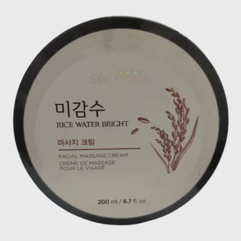 The Face Shop Rice Water Bright Facial Massage Cream 200ml