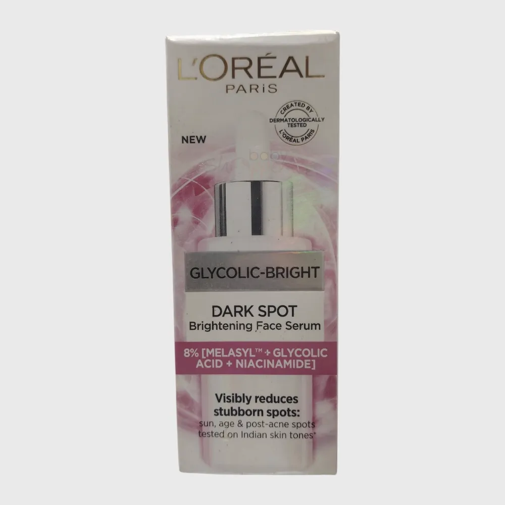 Loreal Glycolic Bright Dark Spot Brightening Face Serum 30ml Loreal Glycolic Bright Dark Spot Brightening Face Serum 30ml Loreal Glycolic Bright Dark Spot Brightening Face Serum 30ml
