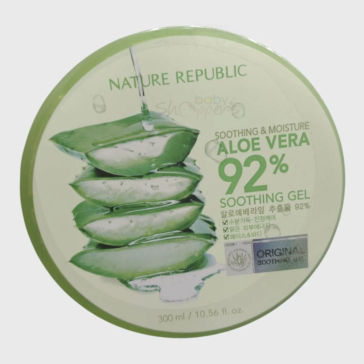 Nature Republic Soothing & Moisture Aloe Vera 92% Soothing Gel 300ml Nature Republic Soothing Moisture Aloe Vera 92 Soothing Gel 300ml Nature Republic Soothing & Moisture Aloe Vera 92% Soothing Gel 300ml