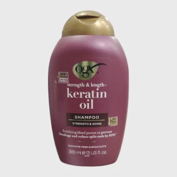 Ogx Strength & Length + Keratin Oil Shampoo 385ml