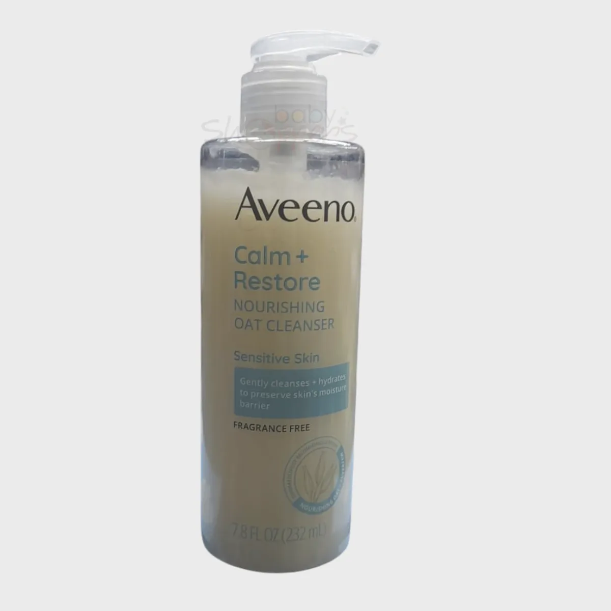 Aveeno Calm+ Restore Nourishing Oat Face Cleanser 232ml Gently cleanse and soothe sensitive skin with Aveeno Calm + Restore Nourishing Oat Face Cleanser 232ml. Enriched with Prebiotic Oat & Feverfew for calm, hydrated skin.