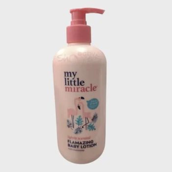 Add a touch of fun and gentle care to your baby’s routine with My Little Miracle Flamazing Baby Lotion 500ml, available at BabyShoppers.
