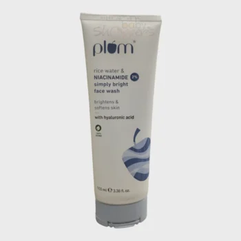 Plum 2% Niacinamide & Rice Water Face Wash 100ml