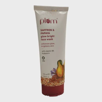 Plum Saffron & Papaya Glow Bright Face Wash 100ml