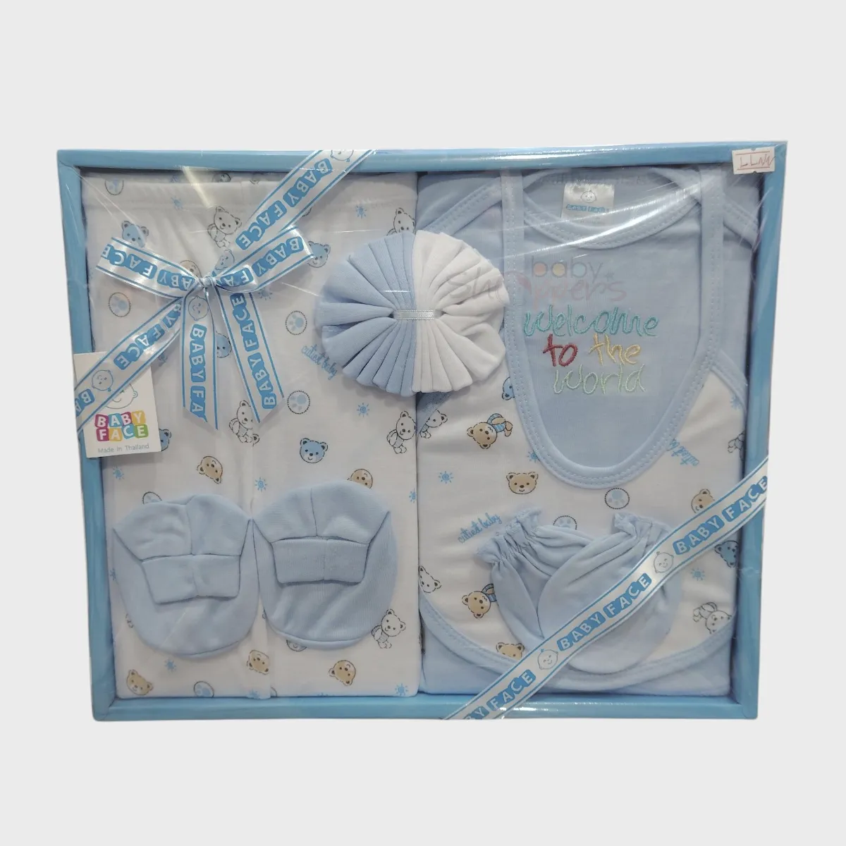 Baby Face Clothes 7pcs Gift Set Baby Face Clothes 7pcs Gift Set Baby Face Clothes 7pcs Gift Set