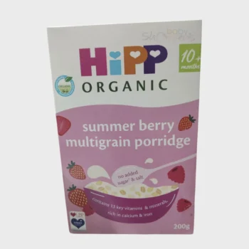 Hipp Organic Summer Berry Multigrain Porridge Baby Cereal 10+ Months 200g