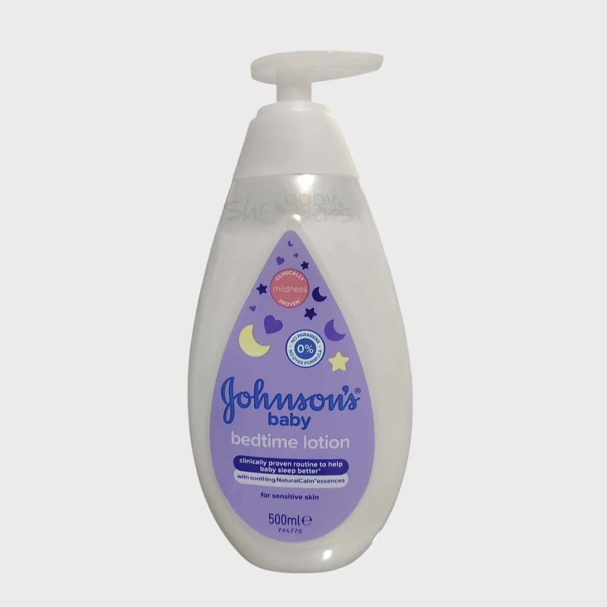 Johnsons Baby Bedtime Lotion 500ml Help your little one drift into a peaceful sleep with Johnsons Baby Bedtime Lotion 500ml, available at BabyShoppers.
