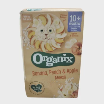Organix Banana, Peach & Apple Organic Baby Muesli 10+ Months 200G