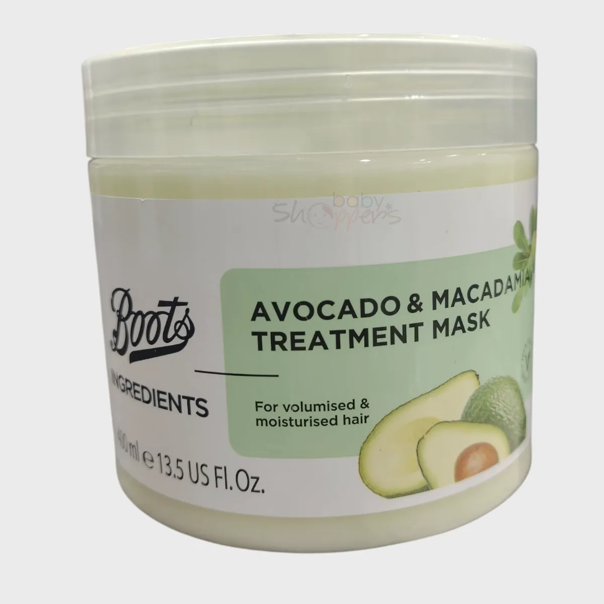 Boots Avocado & Macadamia Treatment Mask 400ml Boots Avocado & Macadamia Treatment Mask 400ml