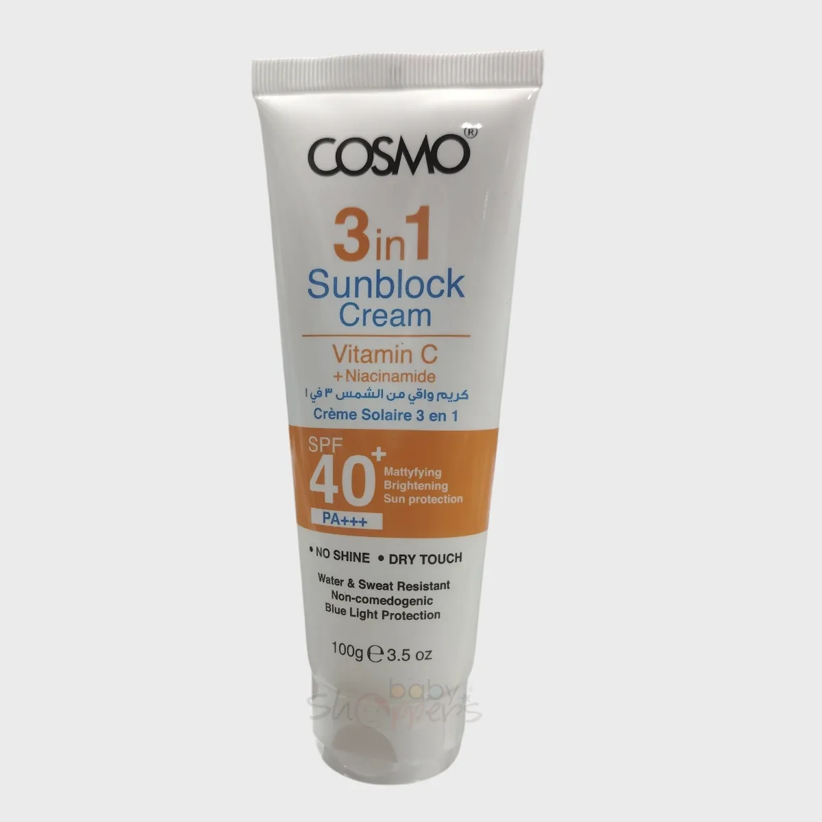 Cosmo 3in1 Sunblock Cream 100g Cosmo 3 in 1 Sunblock Cream