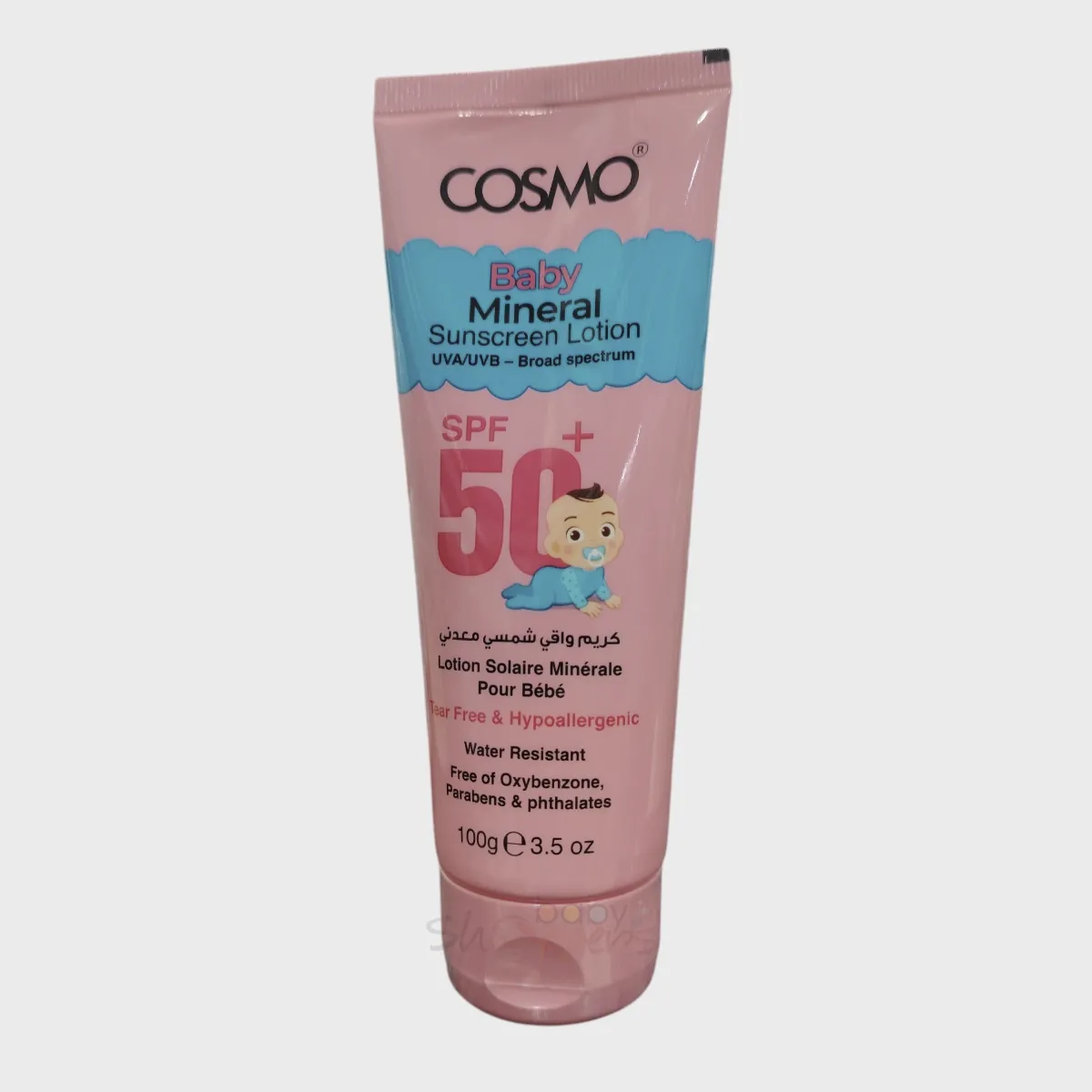 Cosmo Baby Mineral Sunscreen Lotion 100g Cosmo Baby Mineral Sunscreen Lotion 100g
