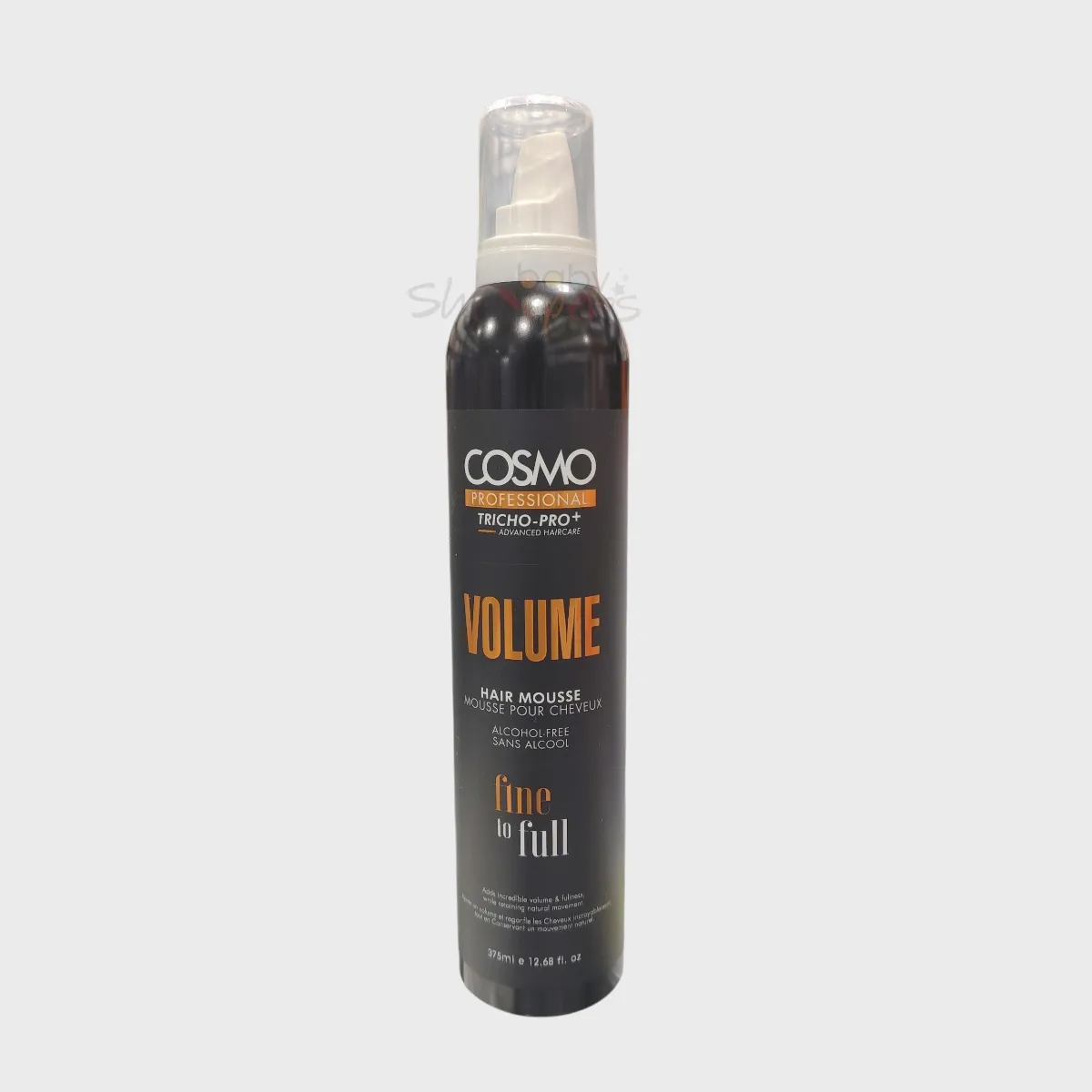 Cosmo Professional Tricho-Pro+ Fine to Full Volume Mousse 375ml Cosmo Professional Tricho-Pro+ Fine to Full Volume Mousse 375ml