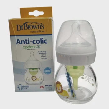 DrBrown's Anti-Colic Options+ Baby Glass Feeder 60ml