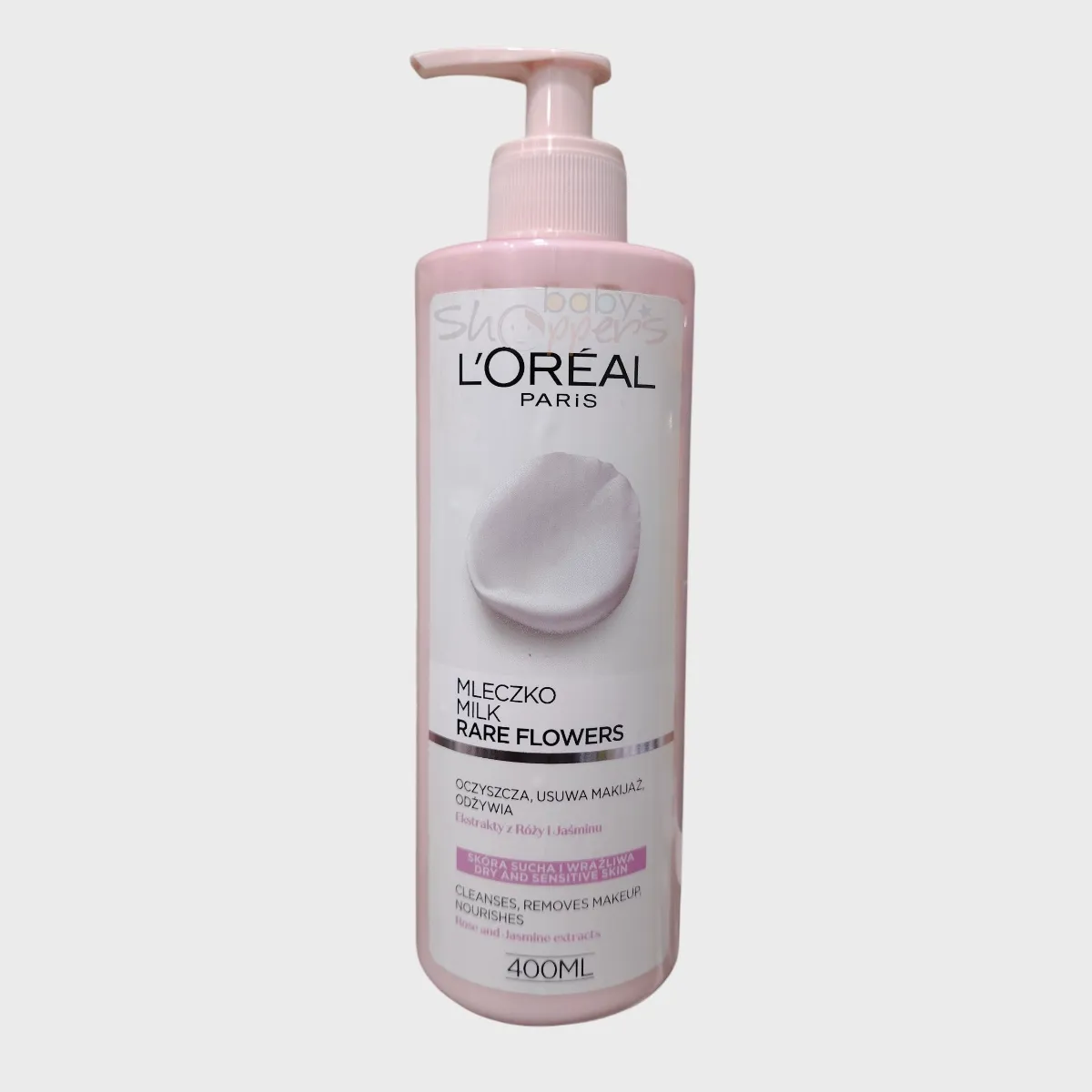 Loreal Rare Flowers Cleansing Milk 400ml Loreal Rare Flowers Cleansing Milk 400ml Loreal Rare Flowers Cleansing Milk 400ml
