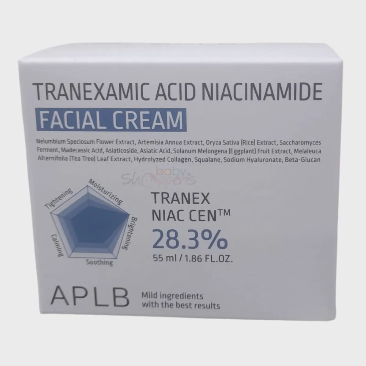 APLB Tranexamic Acid Niacinamide Facial Cream 55ml APLB Tranexamic Acid Niacinamide Facial Cream 55ml