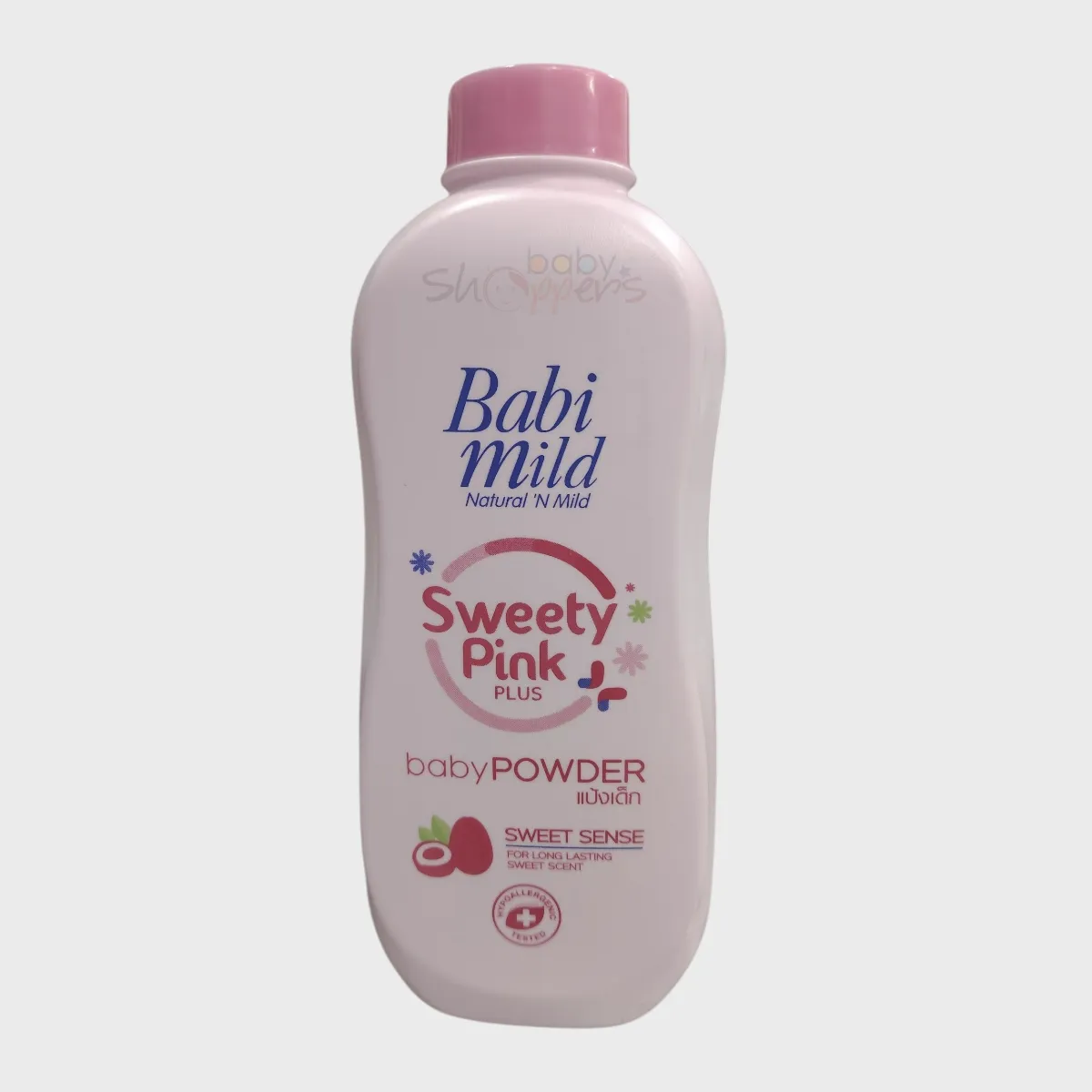Babi Mild Sweety Pink Plus Baby Powder 380g Babi Mild Sweety Pink Plus Baby Powder 380g