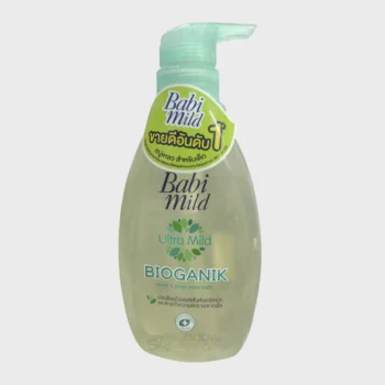 Babi Mild Ultra Mild Bioganik Head & Body Baby Bath 400ml