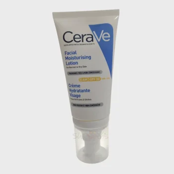 CeraVe AM Facial Moisturising Lotion SPF50 for Normal to Dry Skin 52ml