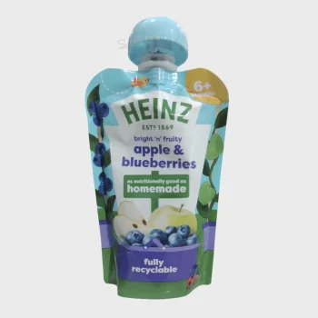 Heinz Apple & Blueberries Pouch 6m+ 100g