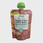 Tesco Organic Veggie & Red Lentil Bake 7m+ 130g