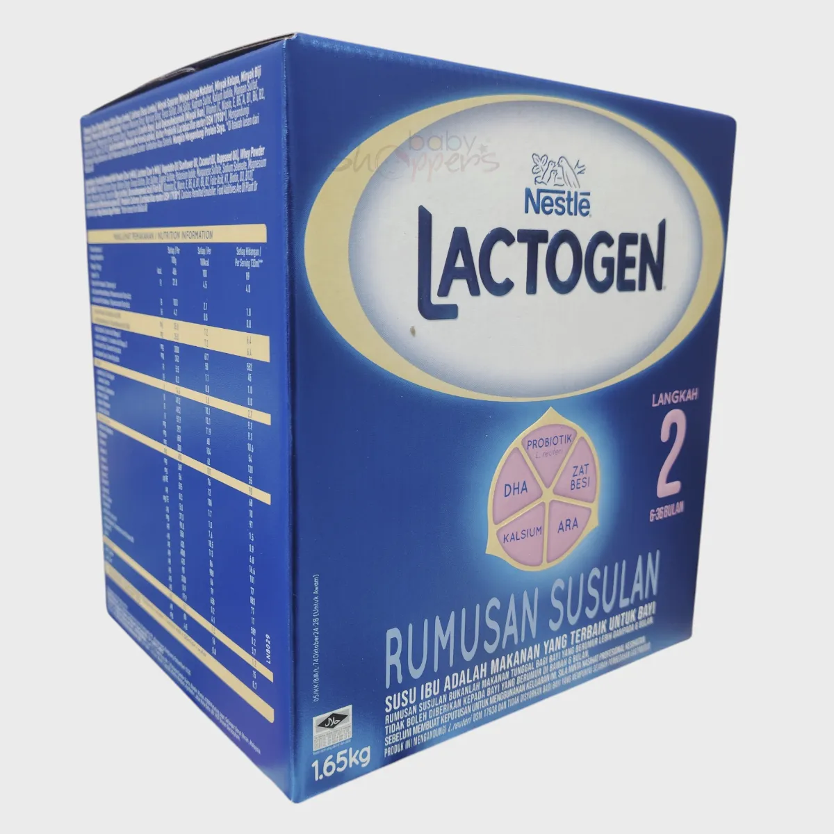 Nestle Lactogen Rumusan Susulan 2 Formula Milk (6-36M) 1.65kg Nestle Lactogen Rumusan Susulan 2 Formula Milk (6-36M) 1.65kg