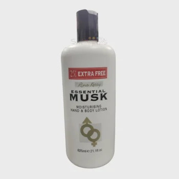 RinaKetty Essential Musk Moisturising Hand & Body Lotion 625ml